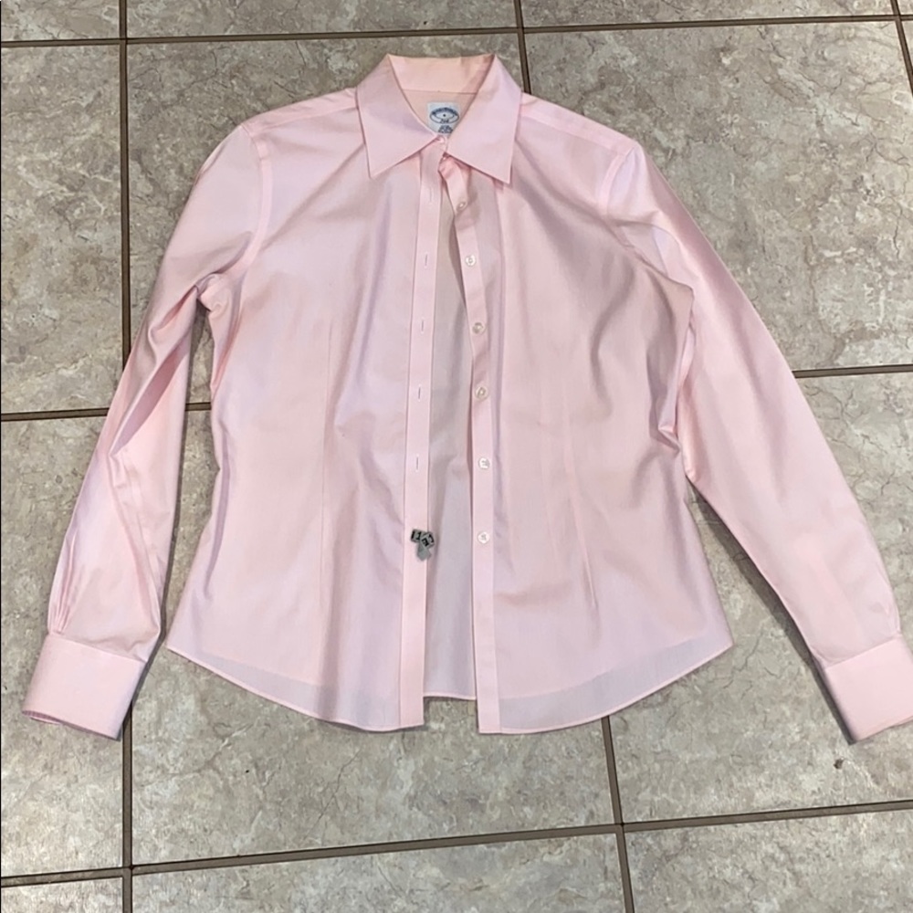 Brooks Brothers Pink Blouse